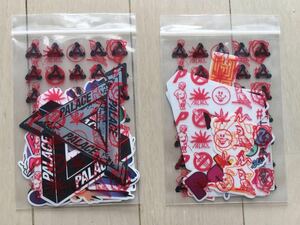 PALACE SKATEBOARDS 18 AUTUMN STICKER PACK 2種セット 新品 PALACE JAPAN ONLINE購入 パレス ステッカー 正規品