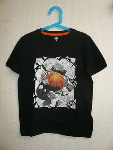Sale/NY/新☆OLD NAVY/オールドネイビー☆バスケットボールプリント半袖Tシャツ M（8）