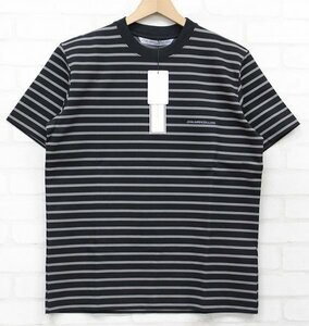 3T6429-2■未使用品 ジョンローレンスサリバン 19SS ストライプTシャツ JOHN LAWRENCE SULLIVAN STRIPE TEE カットソー