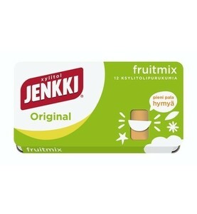 Cloetta Jenkki クロエッタ イェンキ フルーツミックス味 キシリトール ガム 36箱×18g フィンランドのお菓子です