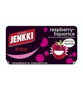 Cloetta Jenkki Chloe  Thai .nkilaz Berry Rico squirrel taste chewing gum 18 box ×18g Finland. confection. 