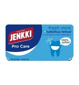 Cloetta Jenkki クロエッタ イェンキ フレッシュ ミント味 ガム 8箱×17g フィンランドのお菓子です