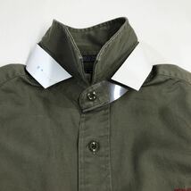 新品 tommy hilfiger トミーヒルフィガー 長袖シャツ ワークシャツ チェーンステッチ 定価1.1万 USA.Sサイズ(M〜L相当) 39-62a_画像7