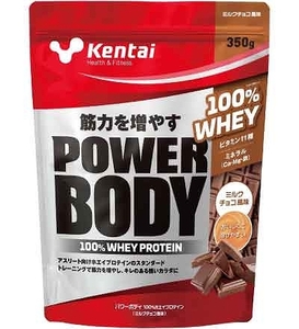 Kentai パワーボディ 100％ホエイプロテイン 350ｇ ミルクチョコ風味 K0144
