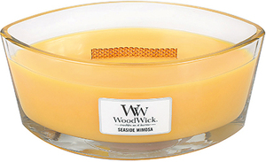 WoodWick/ウッドウィック ハースウィック アロマキャンドル シーサイドミモザ WW940053039