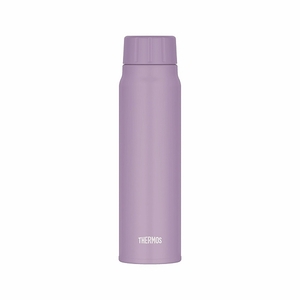 サーモス/THERMOS 保冷炭酸飲料ボトル パープル 500ml 保冷専用・丸洗いOK FJK-500(PL)