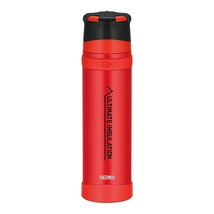 サーモス/THERMOS ステンレスボトル マットレッド 0.9L 山専用・保冷保温・丸洗いOK FFX-901(MTRD)