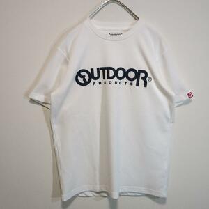 OUTDOORロゴ入りTシャツ 100％ポリエステル　M　a14