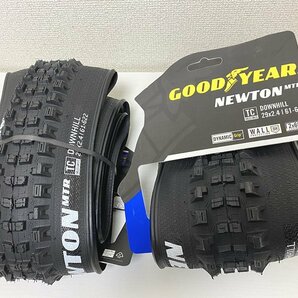 送料k込み■未使用 Goodyear Newton MTR ダウンヒルチューブレスタイヤ　29" x 2.4"　前後セット