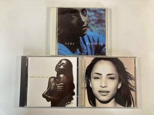 W7431 シャーデー CD アルバム 3枚セット Promise/Love Deluxe/The Best of Sade