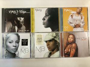 7490 メアリー・J. ブライジ CD アルバム 6枚セット Mary J. Blige What's the 411? Love & Life The Breakthrough Ballads Reflections