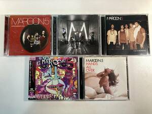 W7496 マルーン5 CD 5枚セット Maroon 5 1.22.03.Acoustic Overexposed Hands All Over It Won't Be Soon Before Long Songs About Jane