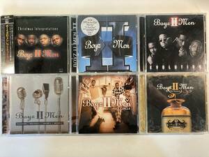 W7537 ボーイズIIメン CD アルバム 6枚セット Boyz II Men Remedy Full Circle Evolution Nathan Michael Shawn Wanya