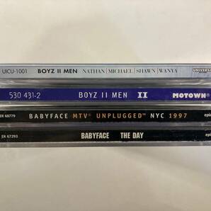 W7538 ボーイズIIメン/ベイビーフェイス CD アルバム 4枚セット ベビーフェイス Boyz II Men Babyface The Day MTV Unplugged NYCの画像3