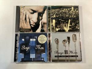 W7538 ボーイズIIメン/ベイビーフェイス CD アルバム 4枚セット ベビーフェイス Boyz II Men Babyface The Day MTV Unplugged NYC