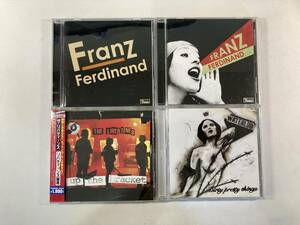 W7605 フランツ・フェルディナンド/ザ・リバティーンズ/ダーティ・プリティ・シングス CD アルバム 4枚セット Franz Ferdinand Libertines