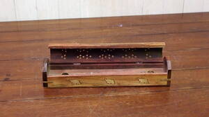 secondhand goods * wooden BOX type * fragrance establish * ash tool * incense stick plate *309S4-J13074