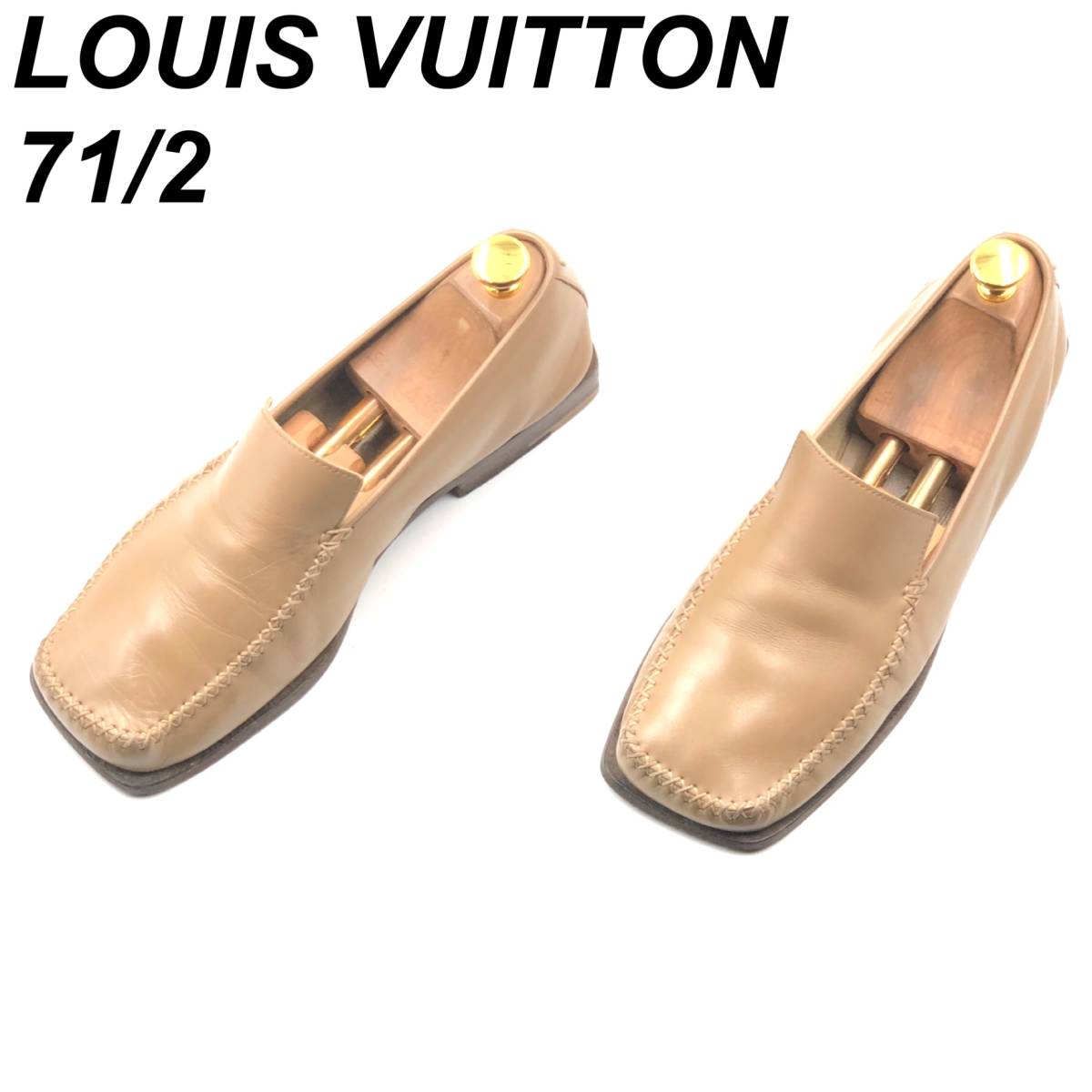 即決 Louis Vuitton ルイヴィトン 24cm 6 FD0048 メンズ レザー