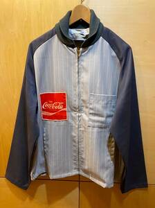 古着 Coca-Cola スタッフユニフォーム ストライプ ヴィンテージ コカ・コーラ アメリカ