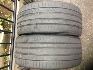 255/40R20 コンチネンタル ContiSportContact NO 2本 内減り有り 山は画像で確認して下さい間に合わせ用へ。