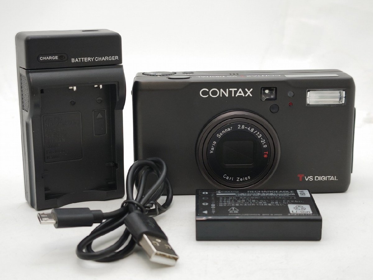 京セラ CONTAX Tvs DIGITAL チタンブラック オークション比較 - 価格.com