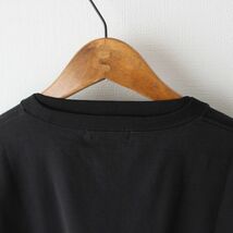 【Lサイズ】新品タケオキクチ THE SHOP TK 洗濯してもヘタレにくい ON・OFF対応 タフTシャツ メンズ　黒　ブラック_画像4