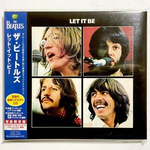 未開封　紙ジャケットCD　THE BEATLES　レット・イット・ビー　2009年　TOCP-71014　　　T017