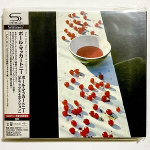 未開封　紙ジャケットCD　PAUL McCARTNEY　ポール・マッカートニー　2SHM-CD　UCCO-9988/9　　　T017