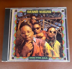 ☆輸入盤 BRAND NUBIAN【ONE FOR ALL】SADAT X・GRAND PUBA・A TRIBE CALLED QUEST・DE LA SOUL・90's NEW SCHOOL CDまとめて4枚まで同封OK