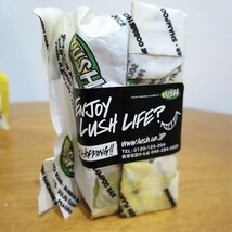 【未使用】LUSH　ラッシュ　3個　合計約250ｇ　ボディーソープ　石けん　みつばちマーチ/えんソープ/他　自宅保管品　使用期限切れ_画像7