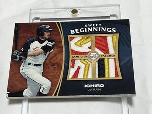 貴重　イチロー　2006年　WBC ジャージ Sweet BIGINNINGS PATCH 　大谷翔平　実使用