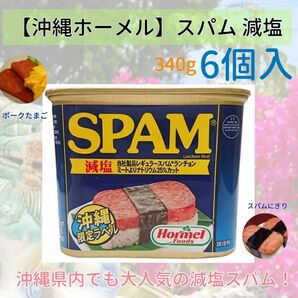 SPAM スパム　減塩　25%カット　健康志向　高血圧　缶詰　ランチョンミート