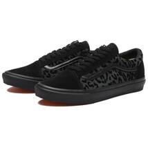 ☆VANS OLD SKOOL 黒/灰×黒 ヒョウ柄 24.0cm バンズ オールドスクール レオパード V36CF LEOPARD_画像1