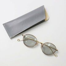 美品 シキ Ciqi HERBIE Smoke Light Gray Lens sunglasses ハービー スモーク ライトグレーレンズサングラス 【2400013542203】_画像1