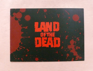 プレスシート/サイモン・ベイカー「ランド・オブ・ザ・デッド/LAND OF THE DEAD」ジョージ・A・ロメロ監督