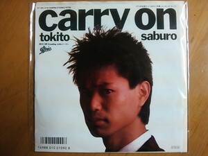 EP　時任三郎　carry on　稀少盤