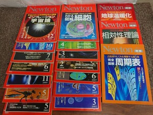 c3375 NEWTON ニュートン 科学雑誌 2003年 2005年 2006年 2007年 2008年 2009年 27冊 別冊ニュートンムック