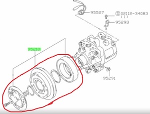 ★スズキ純正 未使用★ カプチーノ EA11R マグネットクラッチ Suzuki genuine unused Cappuccino EA11R magnetic clutch