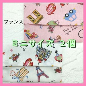 フランス柄　ミニサイズ　ポケットティッシュ　ケース　カバー　セット　まとめ売り　ハンドメイド　入園　入学