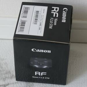 [新品未使用 保証書付] キヤノン RF 16mm F2.8 STM RF1628STM Canon