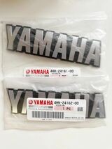 【送料無料】ヤマハ　純正　XJR400 4HM タンク エンブレム 左右 セット YAMAHA ヤマハ純正　xjr_画像1