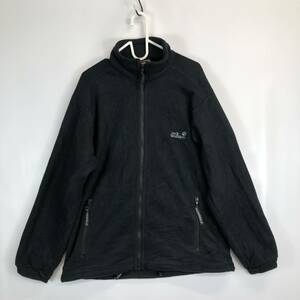  Jack Wolfskin Jack Wolfskin fleece jacket black L size 