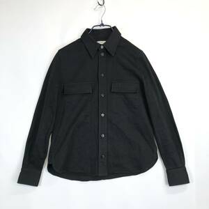 Bottega Veneta Uniform/ボッテガ・ヴェネタ ユニフォーム 長袖ボタンシャツ ブラック 38サイズ