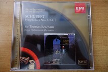 CDj-8020 Royal Philharmonic Orchestra, Sir Thomas Beecham / Schubert:Symphonies Nos. 3, 5 & 6_画像1