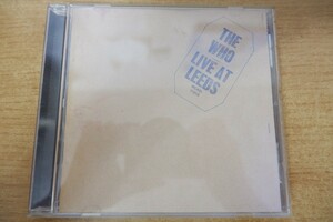 CDj-8722 The Who / Live At Leeds