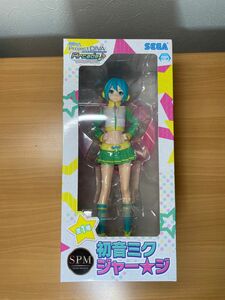 初音ミク　ジャージ　プロジェクトディーヴァアーケードフューチャートーン　プライズフィギュア