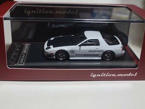  new goods 1/64 Mazda RX-7 (FC3S) RE Amemiya Matte Pearl White DIECAST MODEL ignition model Mazda 