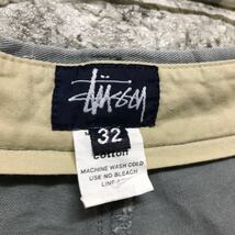 80s 90s old stussy ステューシー ショートパンツ ハーフパンツ ビンテージ MADE IN USA USA製 ショーツ パンツ チェック W82cm_画像6