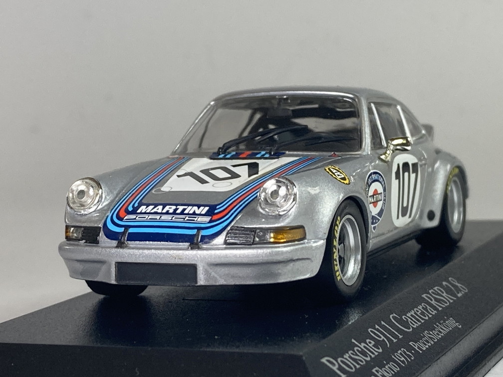 新品 未使用品 ポルシェ カレラRSR 2.8 1973 ミニチャンプス-