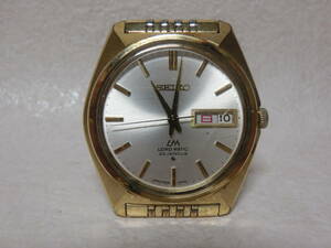 【№9047-O5012】中古品：【SEIKO】セイコー LORDMATICロードマチック 自動巻AUTOMATIC 23J Day/Date 5606-7000 動作品